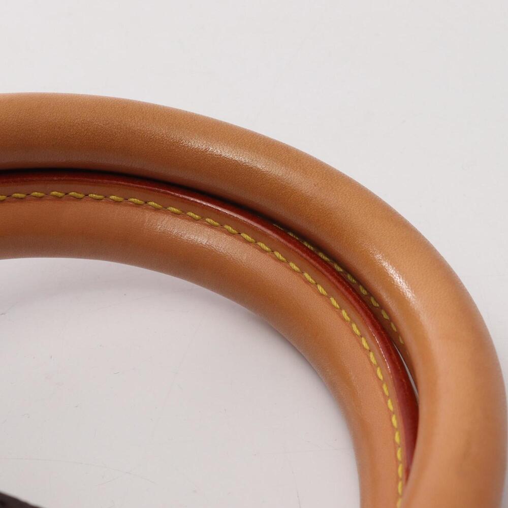 LOUIS VUITTON Authentic Brown Monogram Leather Keepall 55 Boston Bag - Picture 12 of 13